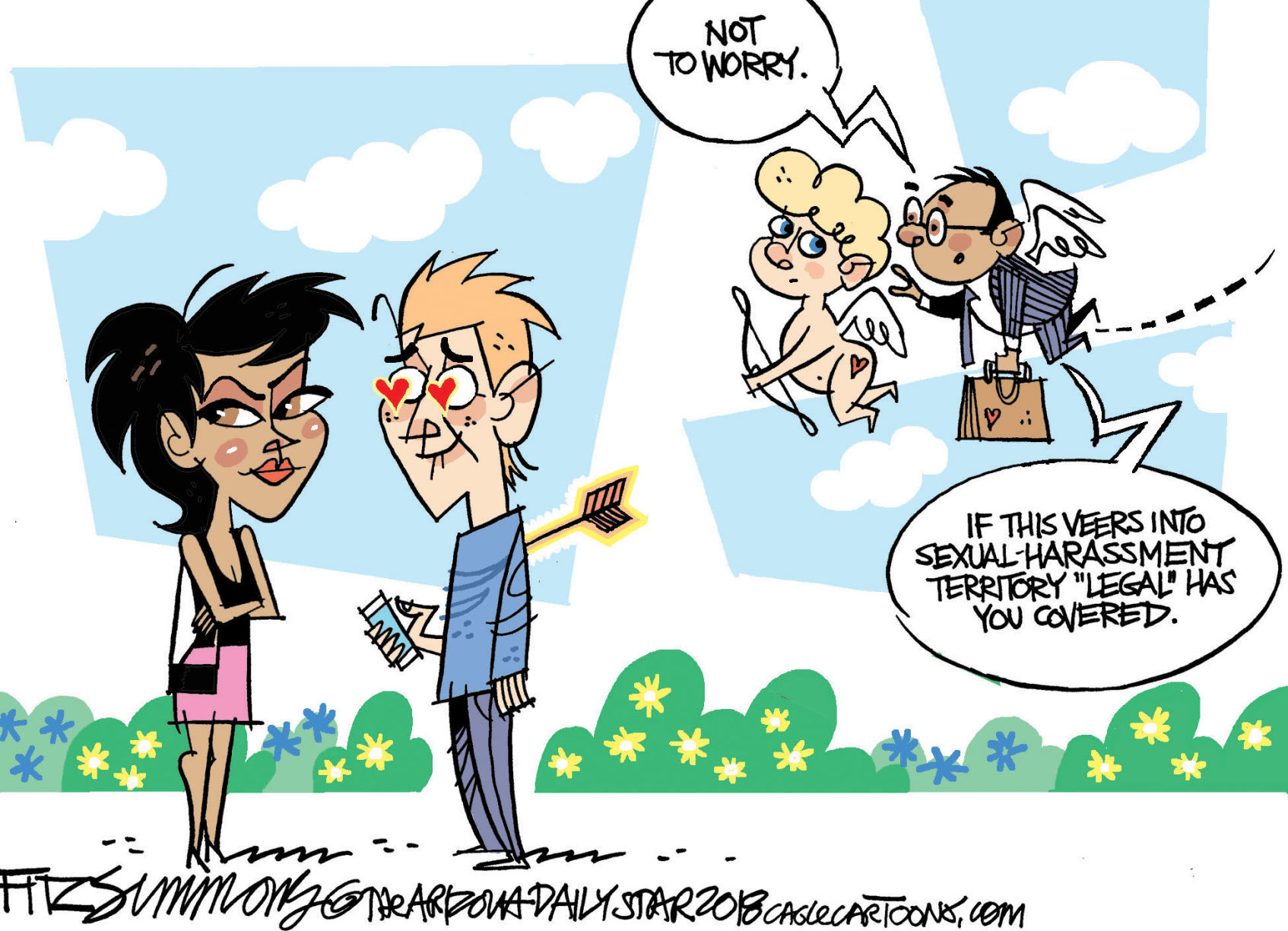 Daily Fitz Cartoon: Valentine
